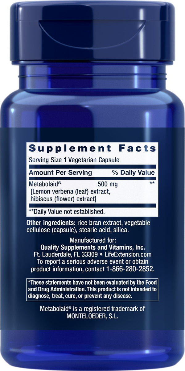 Life Extension Body Trim & Appetite Control 30 VegCap VitaminLife