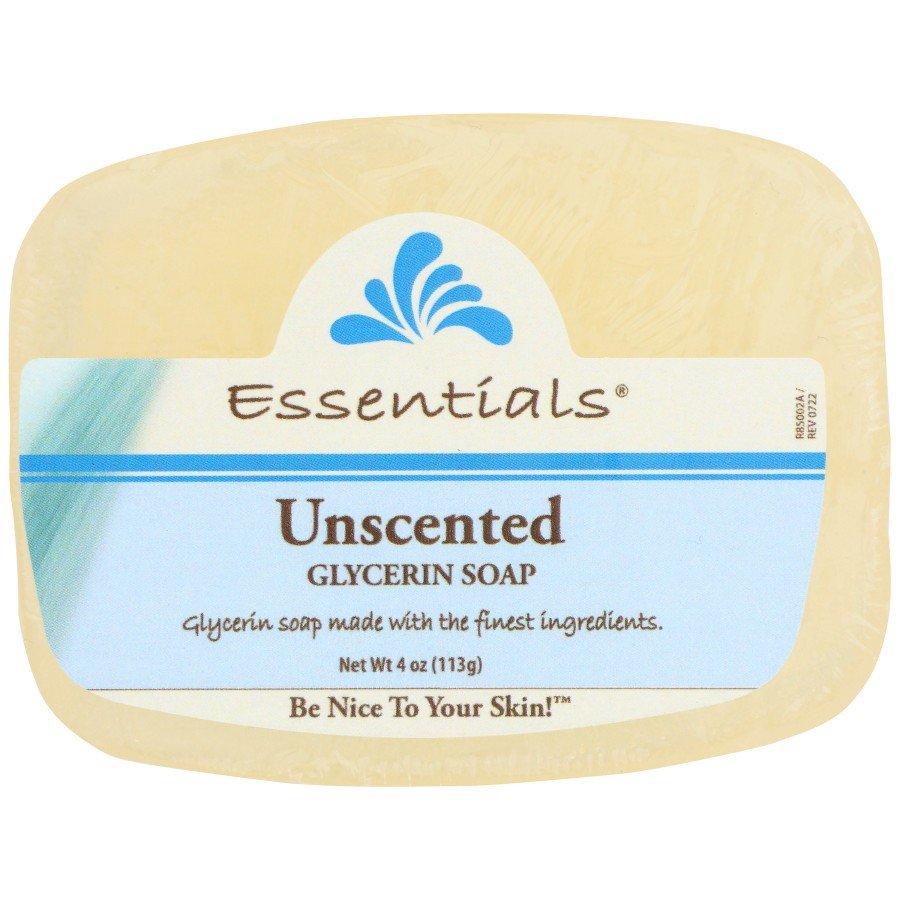 Clearly Natural Soap (Glycerine)-Unscented 4 oz Bar Soap