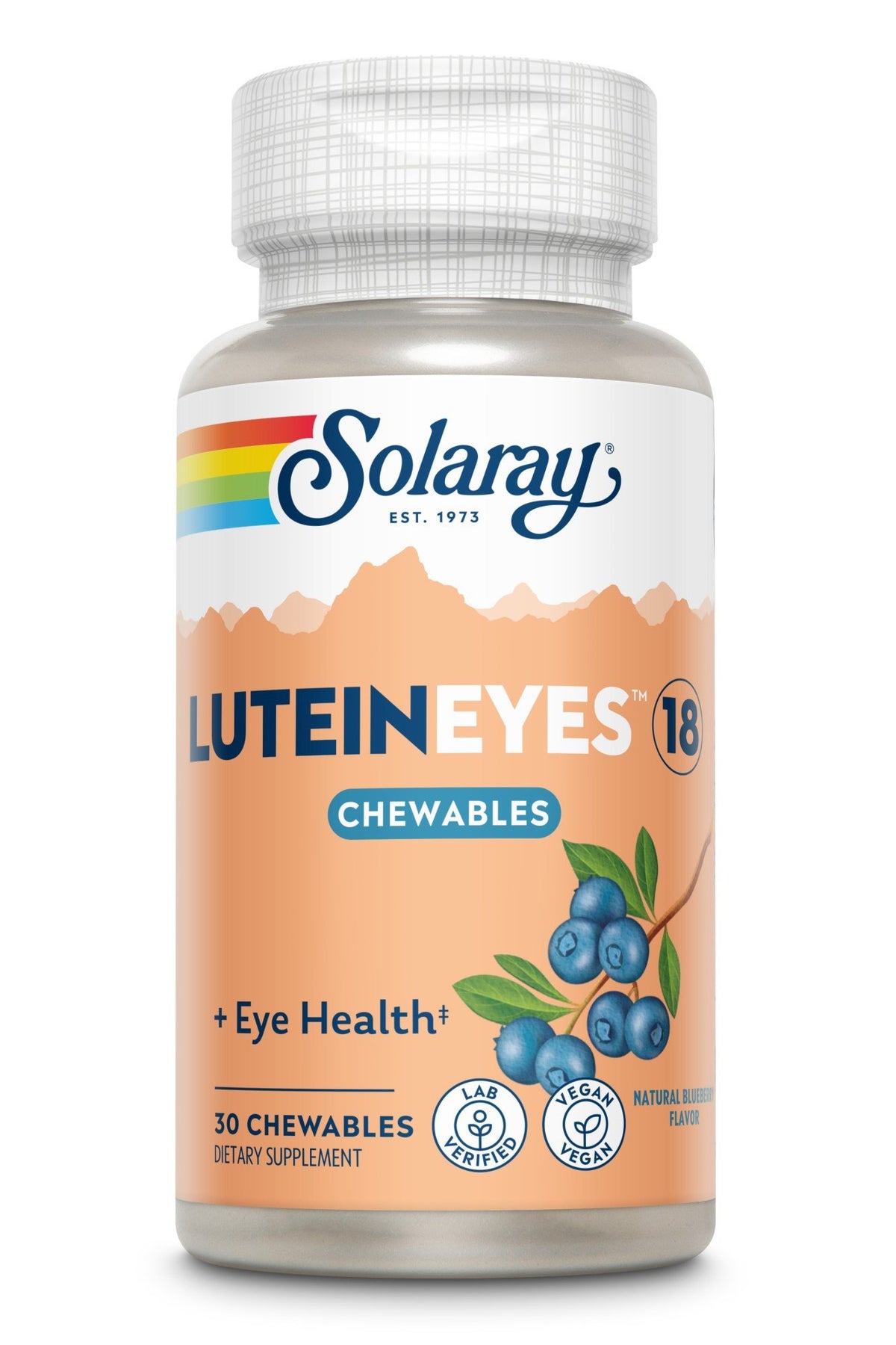 Solaray Lutein Eyes Blueberry 30 Chewable