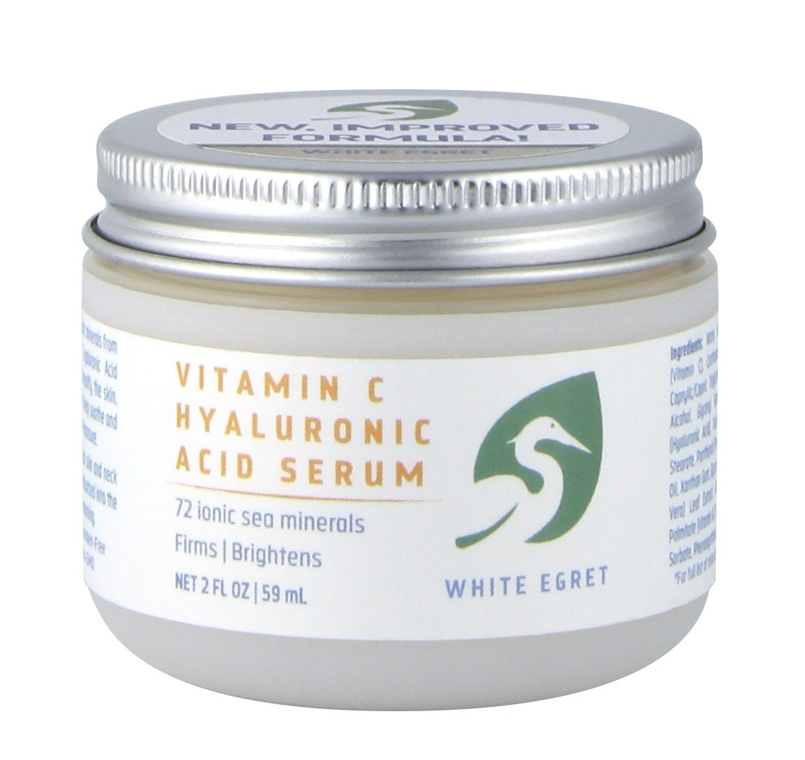 White Egret INC Vitamin C Hyaluronic Acid 2 fl oz Cream