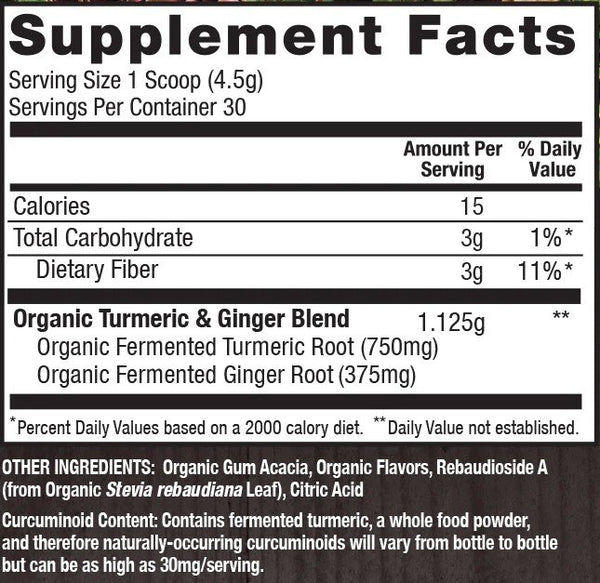 SoTru Tumeric & Ginger Drink Mix 4.76 oz (135 g) Powder VitaminLife