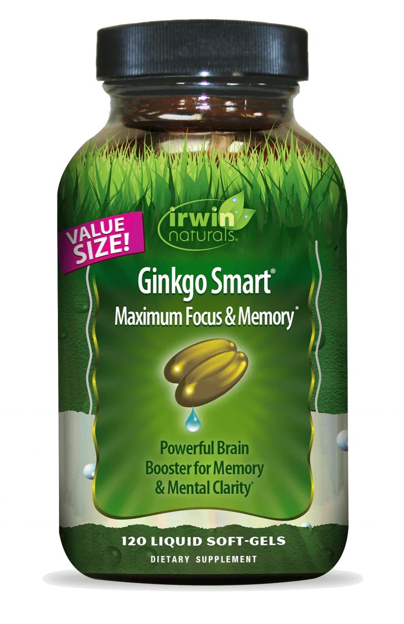 Irwin Naturals Ginkgo Smart Value Size 120 Softgel