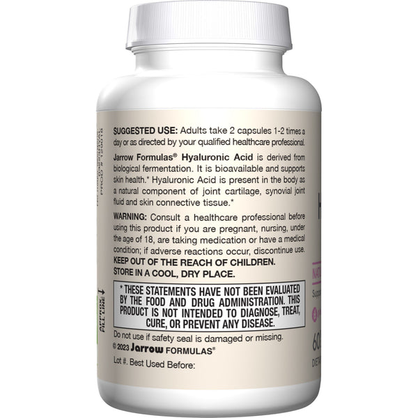 Jarrow Formulas Hyaluronic Acid 60 Capsule VitaminLife