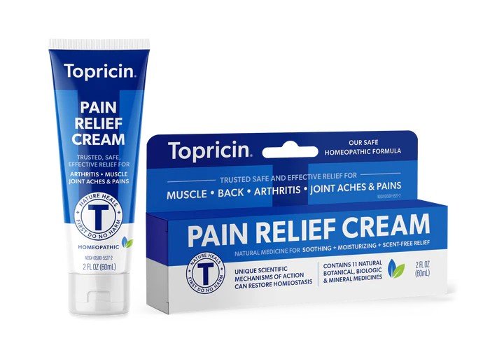 Topricin Pain Relief Cream 2 oz Cream