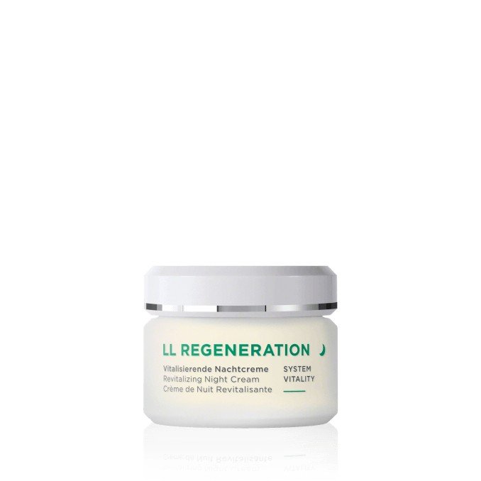 LL Regeneration Night Cream | Annemarie Borlind | Skin Cell Renewal | Firm Skin | Skin Cream | 1.7 ounces | VitaminLife