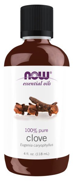 Clove Oil (100% Pure), 4 oz - NOW Foods Essential Oils
