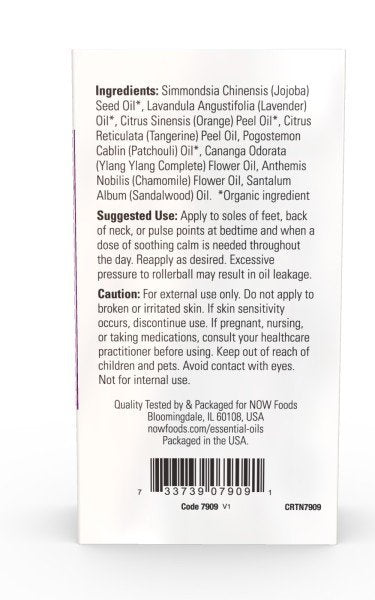 Now Foods Take A Zen Ten Essential Oil - 10 ml Roll-On