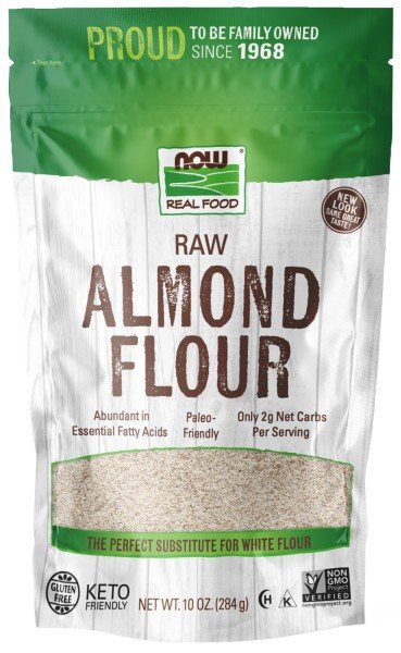 Now Foods Raw Almond Flour 10 oz Powder