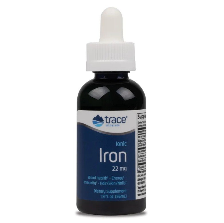 Trace Minerals Ionic Iron 1.9 fl oz Liquid