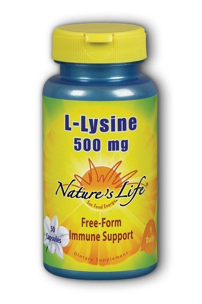 Natures Life L-Lysine 500mg 50 Capsule