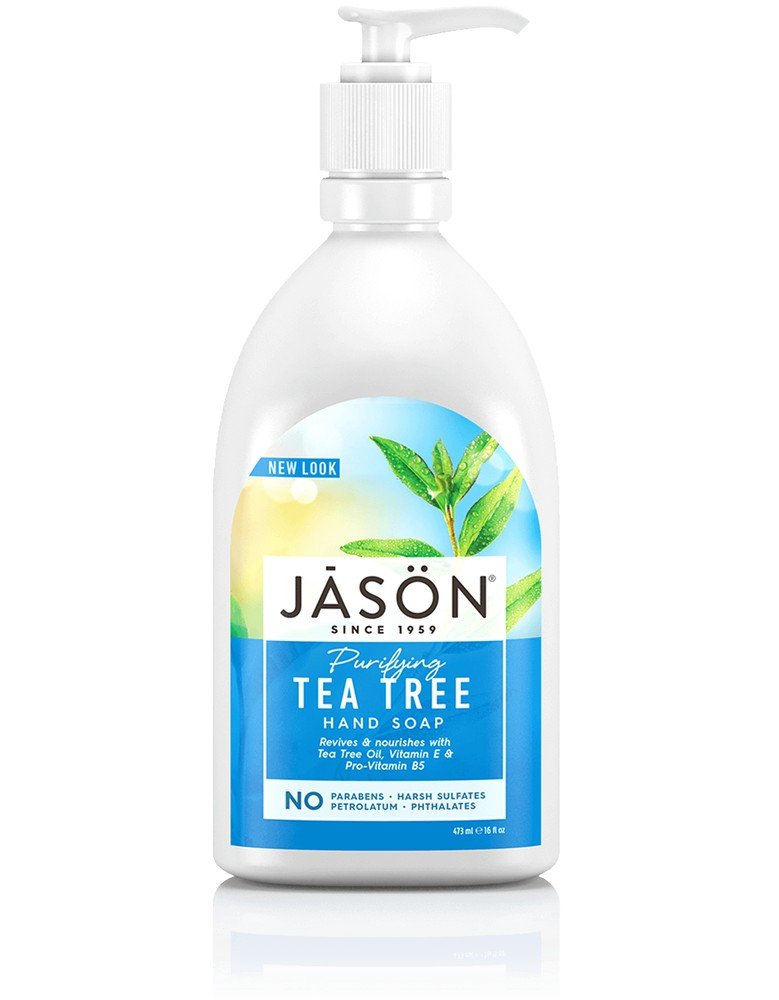 Jason Natural Cosmetics Purifying Tea Tree Hand Soap 16 oz Liquid
