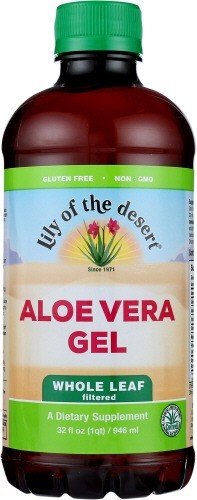 Lily Of The Desert Aloe Vera Whole Leaf Gel Organic 32 oz Gel
