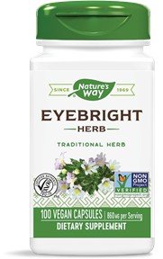 Nature&#39;s Way Eyebright Herb 100 Capsule