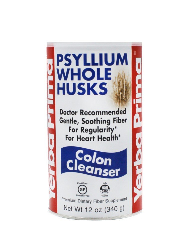 Yerba Prima Whole Psyllium Husk 12 oz Powder