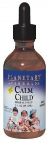 Calm Child Herbal Syrup | Planetary Herbals | Calm, Focused Attention in Children | 8-ounce Liquid | Vitaminlife