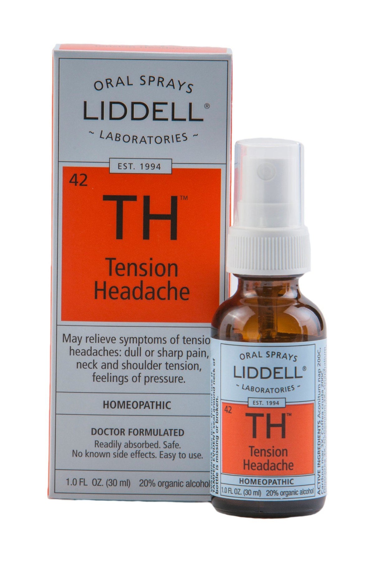Liddell Homeopathic Tension Headaches 1 oz Liquid
