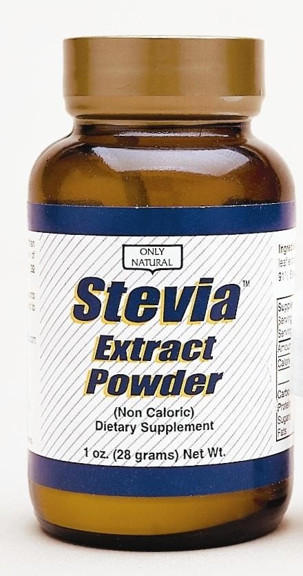 Only Natural Stevia Extract Powder 1 oz Powder