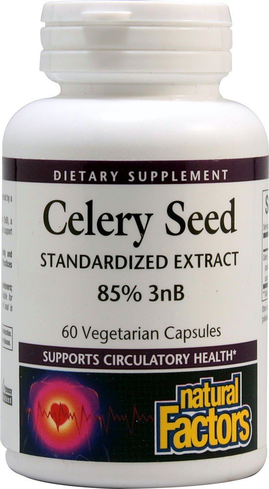 Natural Factors Celery Seed Extract 60 Capsule