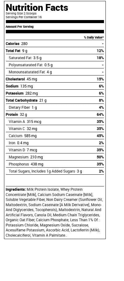 Cytosport Muscle Milk Powder Cookies and Cream 2.47 lbs Powder