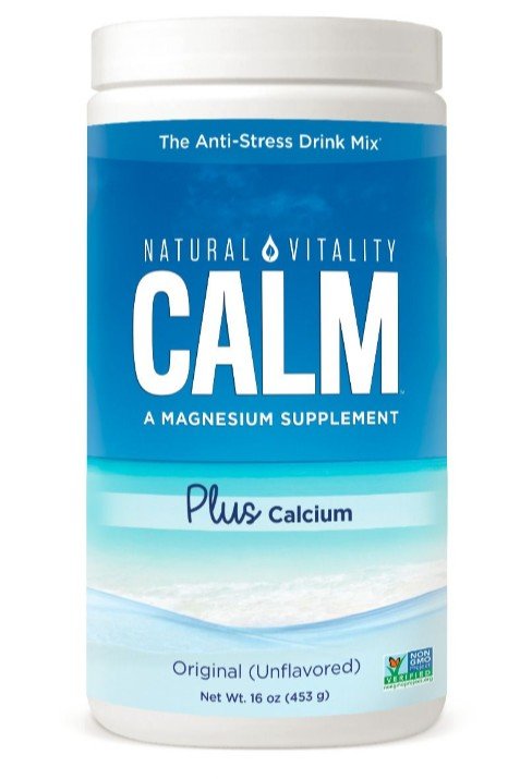 Natural Vitality Natural Calm Plus Calcium 16 oz Powder