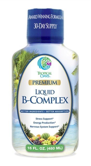 Tropical Oasis Liquid B Complex 16 oz Liquid