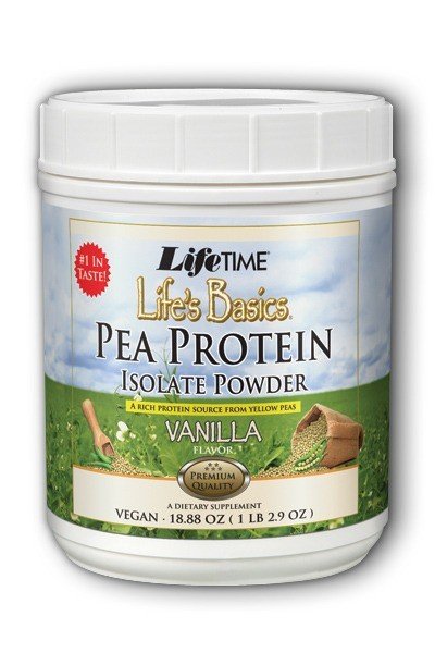 LifeTime Pea Protein Isolate Vanilla 18.88 oz Powder