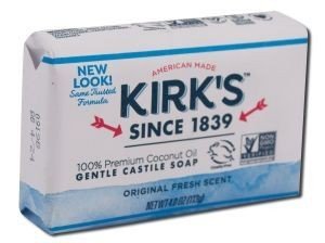 Kirk's Best Bar Soaps, Natural Gentle Castile Soaps