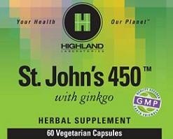 Highland Laboratories St Johns 450 60 VegCap