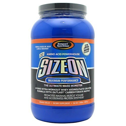 Gaspari Nutrition SizeOn Max Performance Orange 3.49 lb Powder