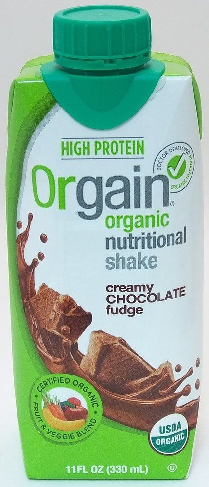Orgain Creamy Chocolate Fudge RTD Meal Replacement 11 oz Liquid