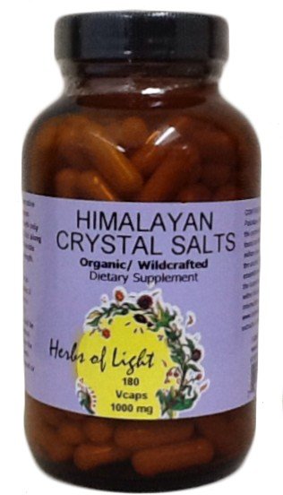 Herbs of Light Himalayan Crystal Salts Capsules 180 Capsule