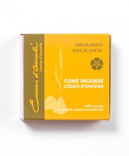 Maroma EDA Incense Cone Sandalwood 10 Cone