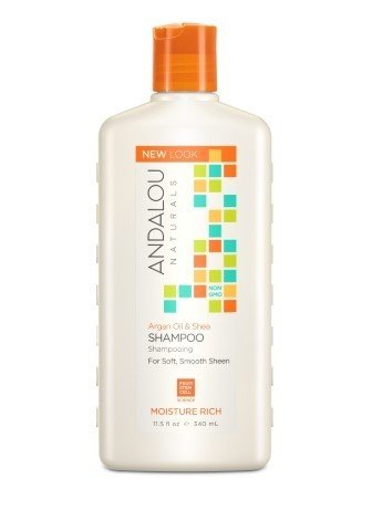 Andalou Naturals Sweet Orange Argan Moisture Rich Shampoo 11.5 oz Liquid