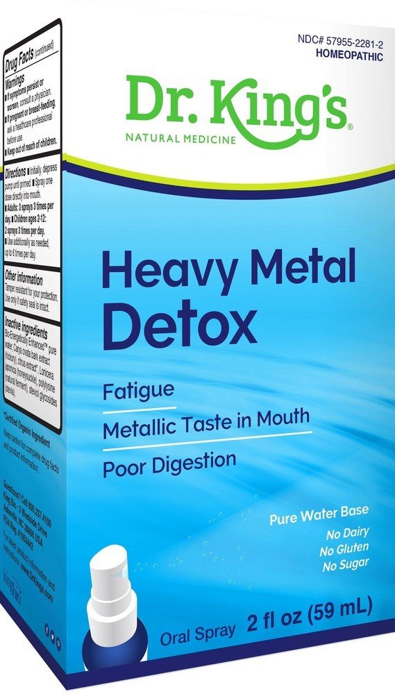Dr King Natural Medicine Heavy Metal Detox 2 oz Liquid