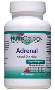 Nutricology Adrenal Natural Glandular 150 VegCap