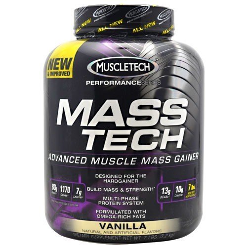 Muscletech Performance Series Mass Tech Vanilla 7 lb Powder