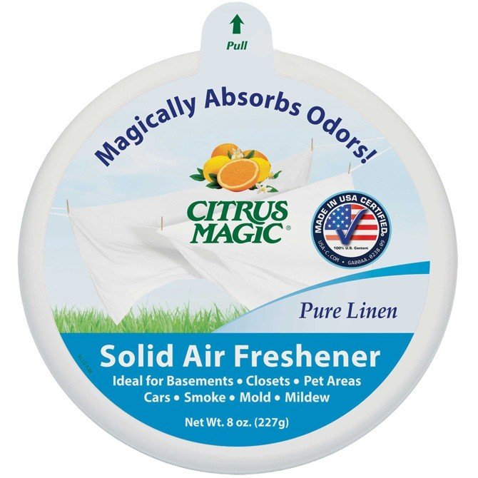 Citrus Magic Citrus Magic Solid Air Freshener Pure Linen 8 oz Container