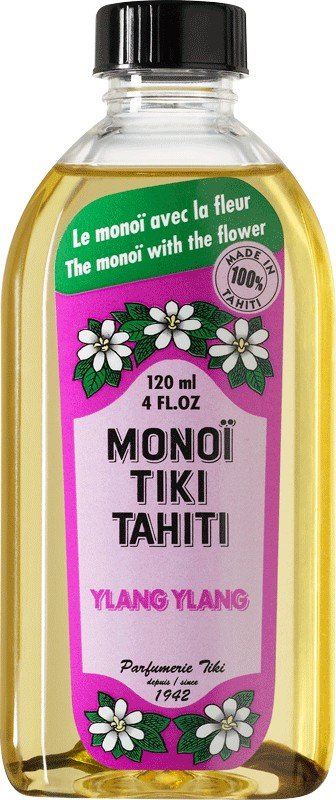 Monoi Tiare Cosmetics Coconut Oil Ylang Ylang 4 oz Oil