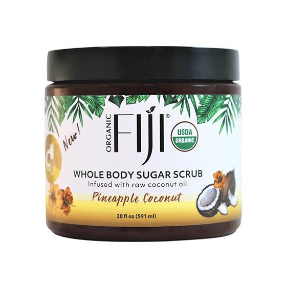Organic Fiji Pineapple Coconut Sugar Polish 20 oz Cream