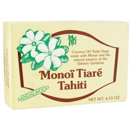 Monoi Tiare Cosmetics Soap Bar Sandalwood 4.6 oz Bar Soap