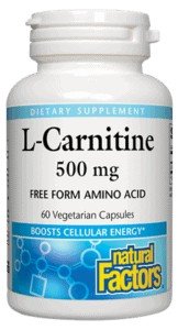 L-Carnitine - 500mg Veggie Licaps