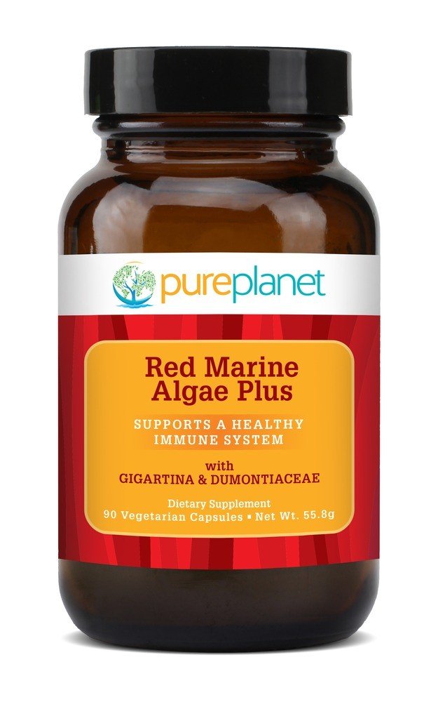 Pure Planet Products Red Marine Algae Plus 90 VegCap