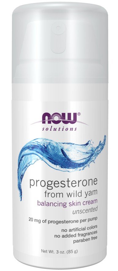 Now Foods Progesterone from Wild Yam Balancing Skin Cream 3 oz Cream