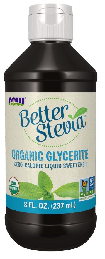 Now Foods Stevia Glycerite 8 oz Liquid