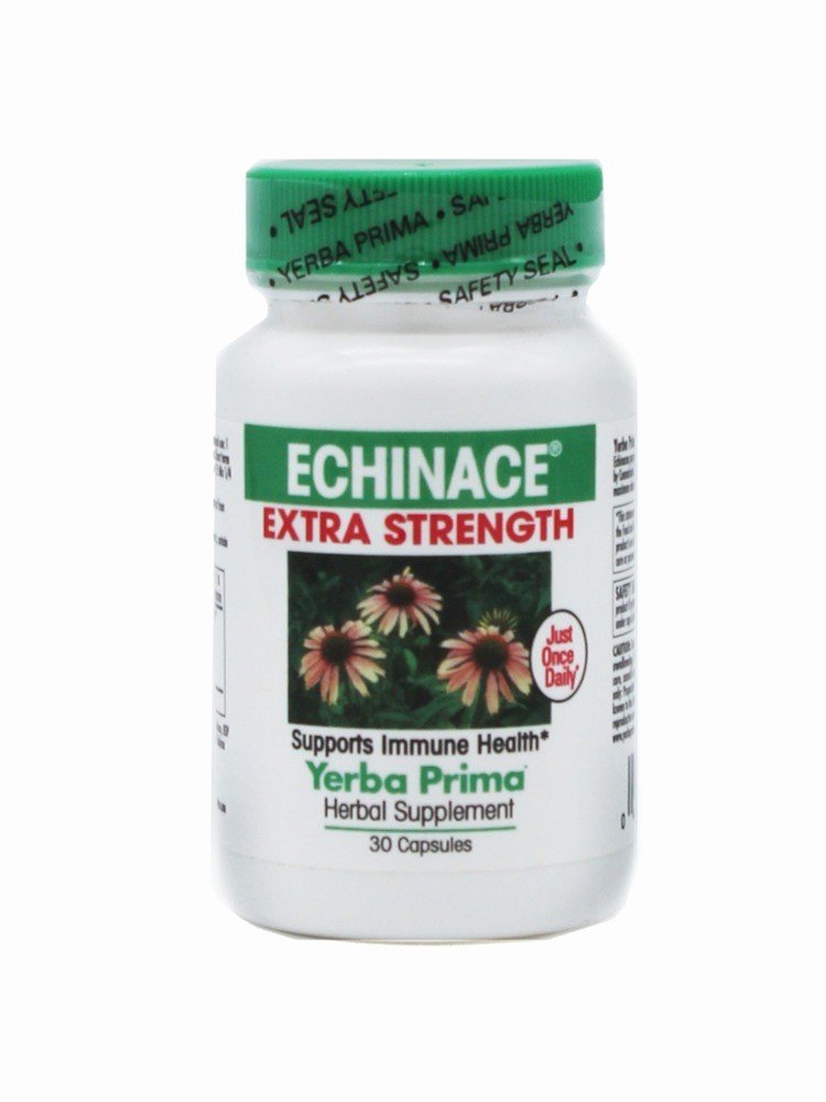 Yerba Prima Echinace Extra Strength 30 Capsule