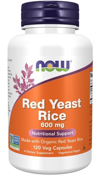 Now Foods Red Yeast Rice 600mg 120 VegCap