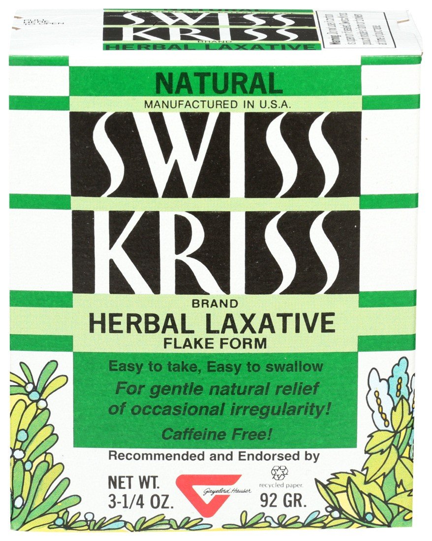 Swiss Kriss Herbal Laxative 3.25 oz. Flakes