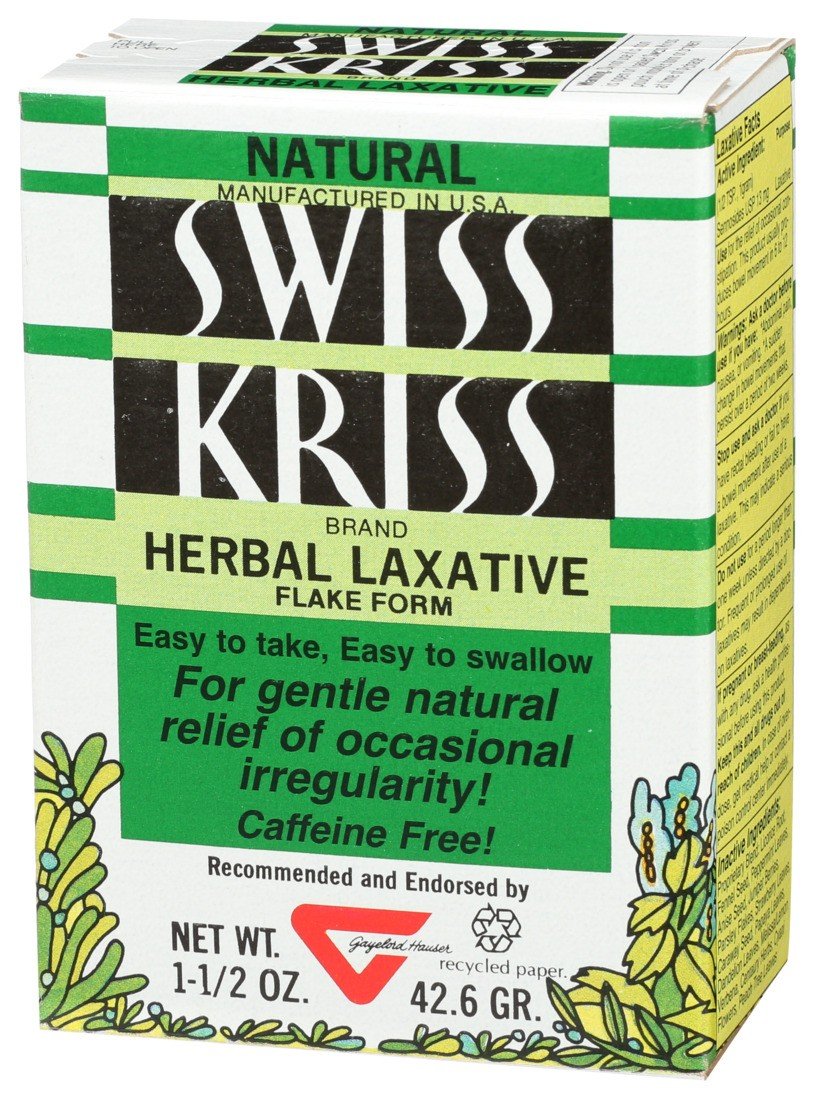 Swiss Kriss Herbal Laxative 1.5 oz Flakes