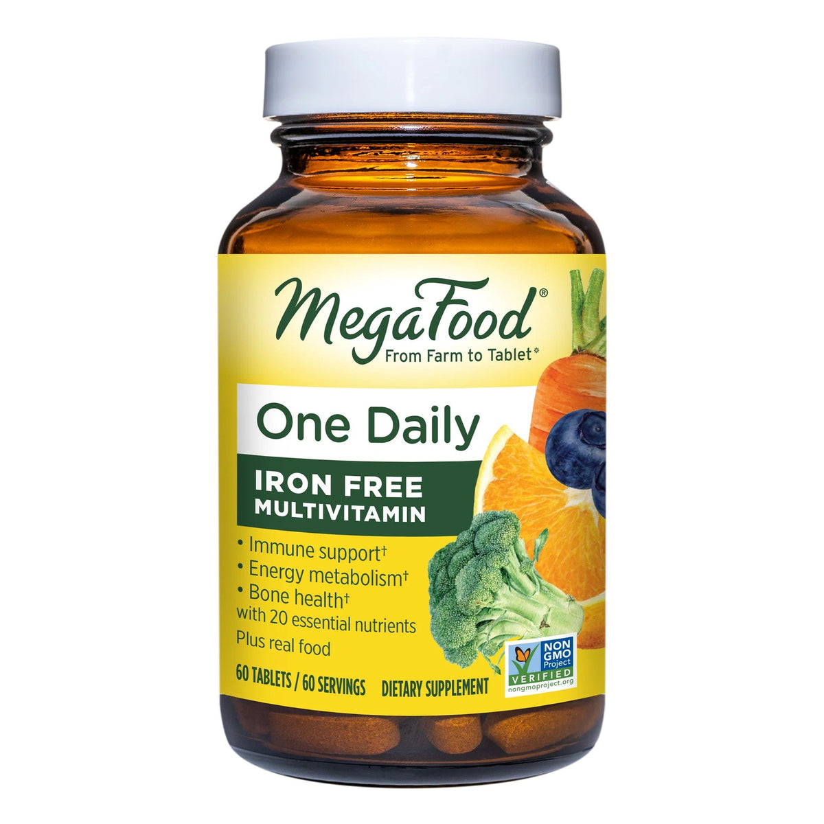 MegaFood One Daily Iron Free 60 Tablet