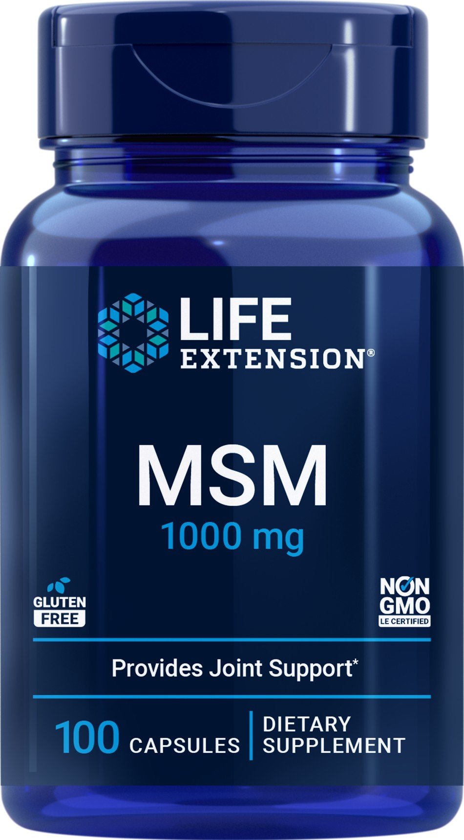 Life Extension MSM 1000mg 100 Capsule
